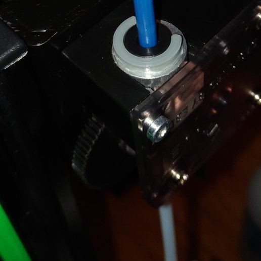 Titan Extruder Bowden Lock Clip